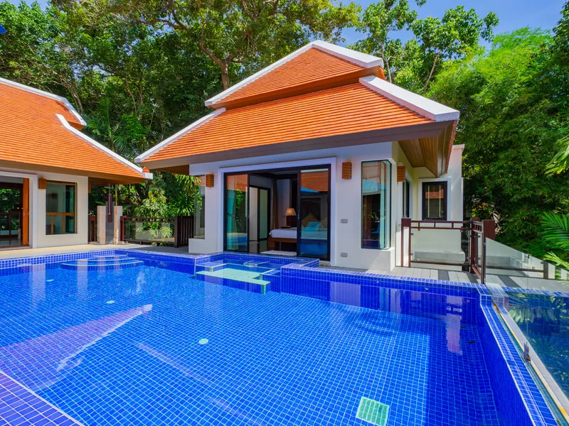 Baan Ton Sai, 4-Bedroom Thai-Balinese Villa for Rent, Nai Harn Baan Bua - Nai Harn, Phuket - Main photo