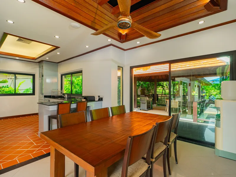 Baan Ton Sai, 4-Bedroom Thai-Balinese Villa for Rent, Nai Harn Baan Bua - Nai Harn, Phuket - Main photo