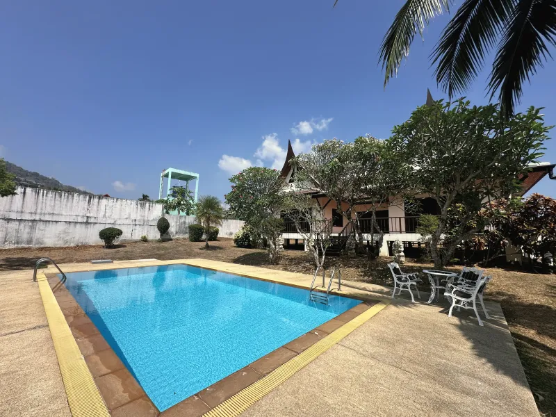 3-Bedroom Thai-Style Pool Villa on 1 Rai, Rawai, Freehold - Rawai, Phuket - Main photo