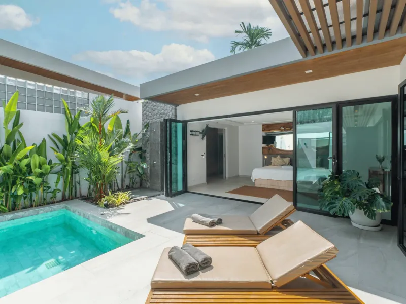 4-Bedroom Pool Villa with Rooftop Lake View for Rent, Layan - Layan, Phuket - Main photo