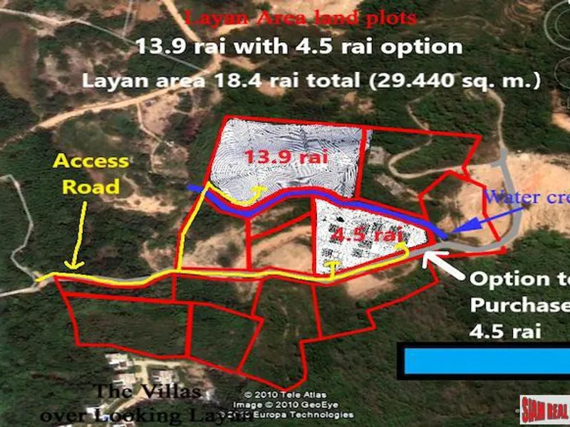 13.9 Rai Sea View Land, Freehold, Layan Beach - Layan, Phuket - Main photo