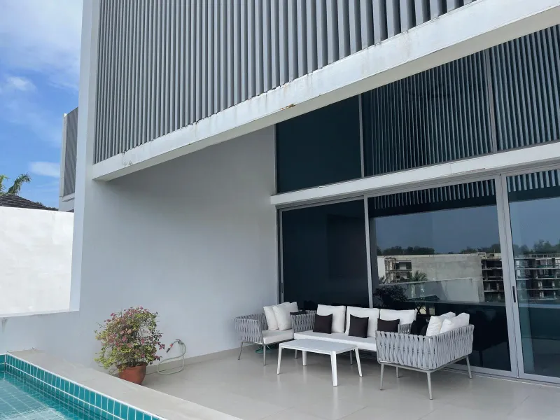 Lotus Gardens, 4-Bedroom Sea View Duplex for Rent, Layan - Layan, Phuket - Main photo
