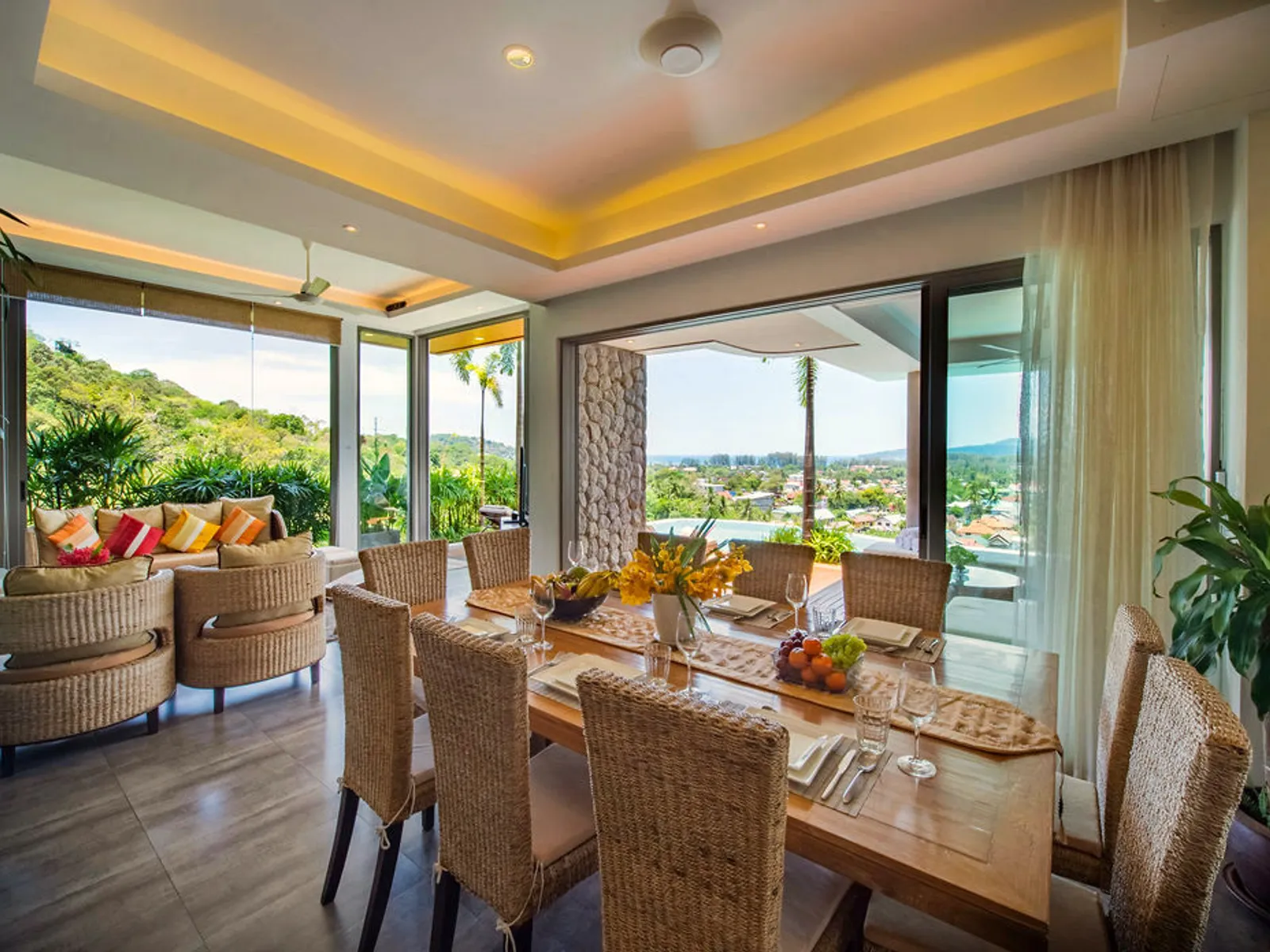 Sea View Cliffside Villa, 4+1-Bed, Bang Tao for Rent - Bang Tao, Phuket - Photo 12