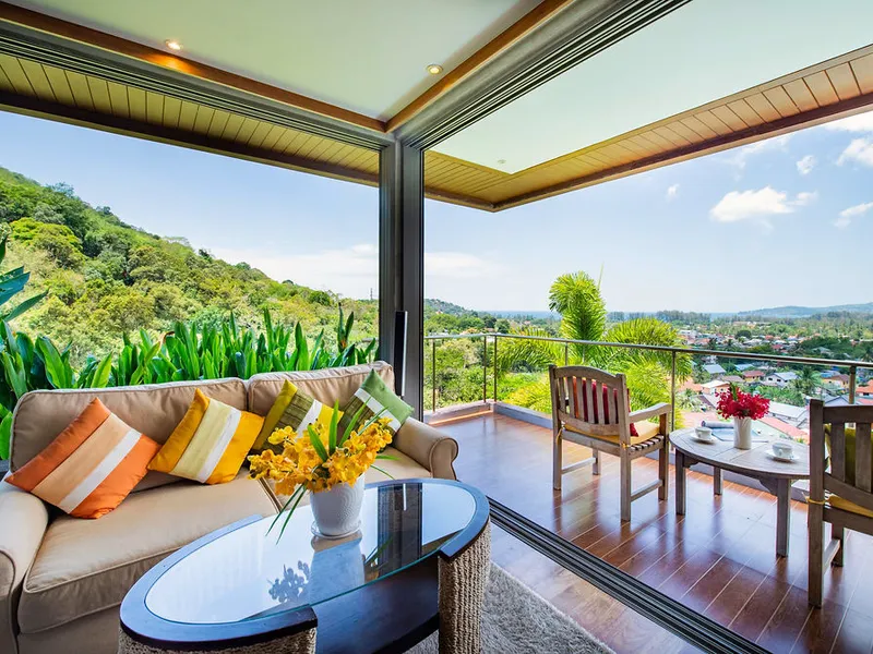 Sea View Cliffside Villa, 4+1-Bed, Bang Tao for Rent - Bang Tao, Phuket - Main photo