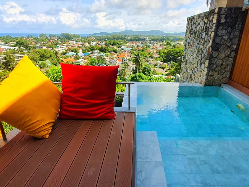 Sea View Cliffside Villa, 4+1-Bed, Bang Tao for Rent - Bang Tao, Phuket - Main photo