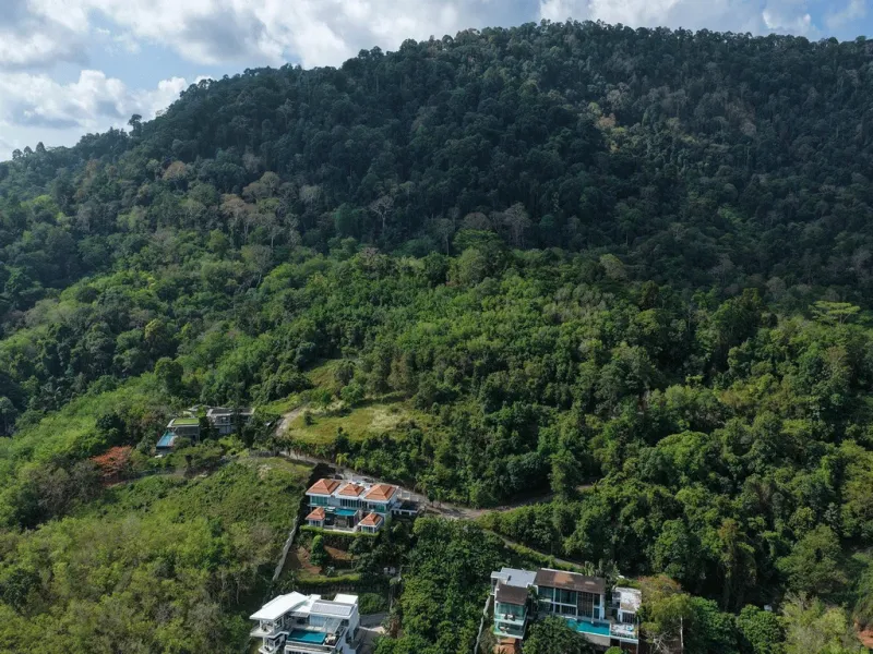 13 Rai Panoramic Sea View Hillside Land, Pa Klok, Freehold - Pa Klok, Phuket - Main photo