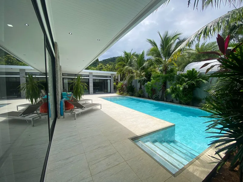 3-Bedroom Modern Pool Villa for Rent, Rawai - Rawai, Phuket - Main photo