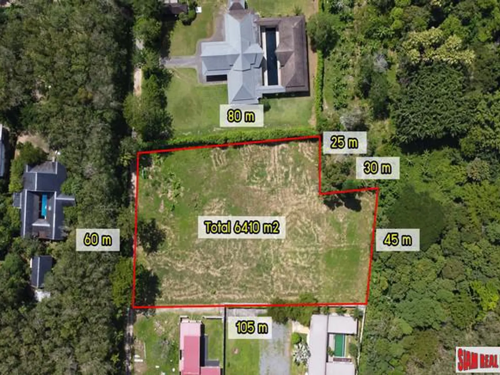 6,410 sqm Flat Land for Villa Development, Pa Klok - Pa Klok, Phuket - Photo 4