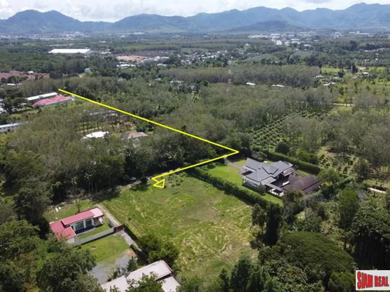 6,410 sqm Flat Land for Villa Development, Pa Klok - Pa Klok, Phuket - Main photo