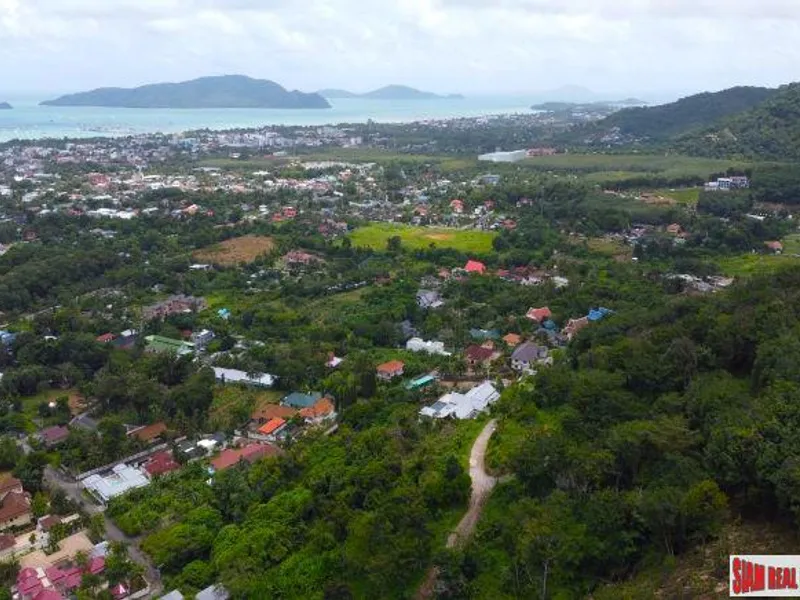 7,016 sqm Sea View Land, Chalong Bay, Freehold with Plans - Chalong, Phuket - Main photo