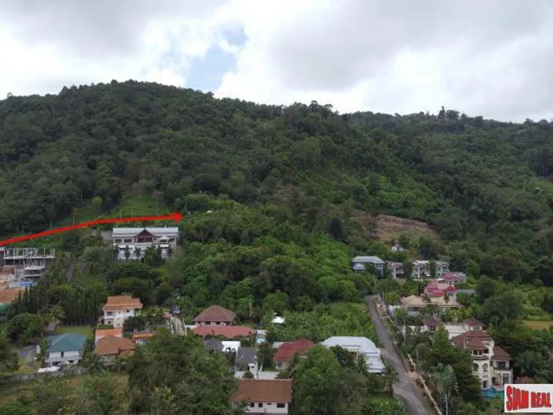 7,016 sqm Sea View Land, Chalong Bay, Freehold with Plans - Chalong, Phuket - Main photo