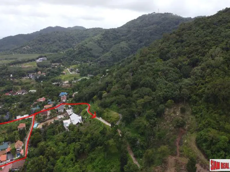 7,016 sqm Sea View Land, Chalong Bay, Freehold with Plans - Chalong, Phuket - Main photo