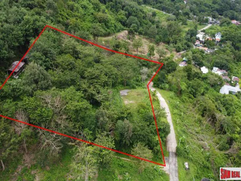 7,016 sqm Sea View Land, Chalong Bay, Freehold with Plans - Chalong, Phuket - Main photo