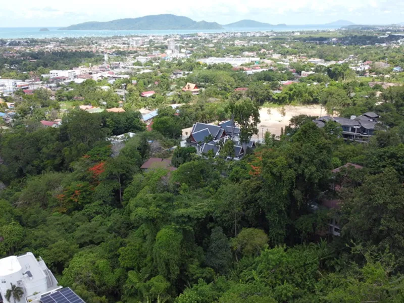 1.8 Rai Sea View Hillside Land for Sale, Chalong - Chalong, Phuket - Main photo