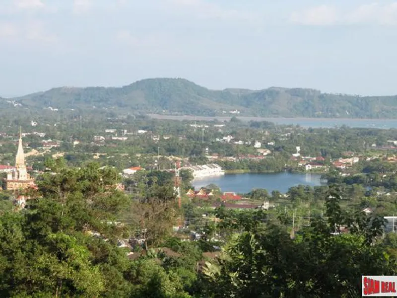 1.8 Rai Sea View Hillside Land for Sale, Chalong - Chalong, Phuket - Main photo