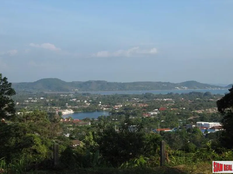 1.8 Rai Sea View Hillside Land for Sale, Chalong - Chalong, Phuket - Main photo