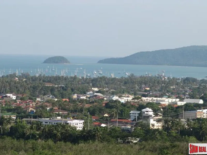 1.8 Rai Sea View Hillside Land for Sale, Chalong - Chalong, Phuket - Main photo