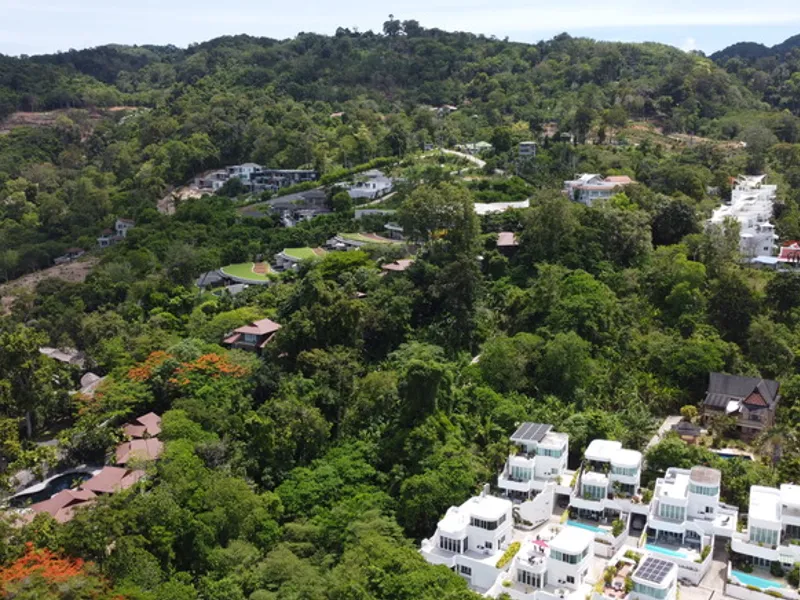 1.8 Rai Sea View Hillside Land for Sale, Chalong - Chalong, Phuket - Main photo