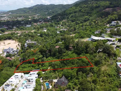 1.8 Rai Sea View Hillside Land for Sale, Chalong - Chalong, Phuket - Photo 8