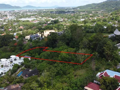 1.8 Rai Sea View Hillside Land for Sale, Chalong - Chalong, Phuket - Photo 6