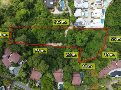1.8 Rai Sea View Hillside Land for Sale, Chalong - Chalong, Phuket - See all photos