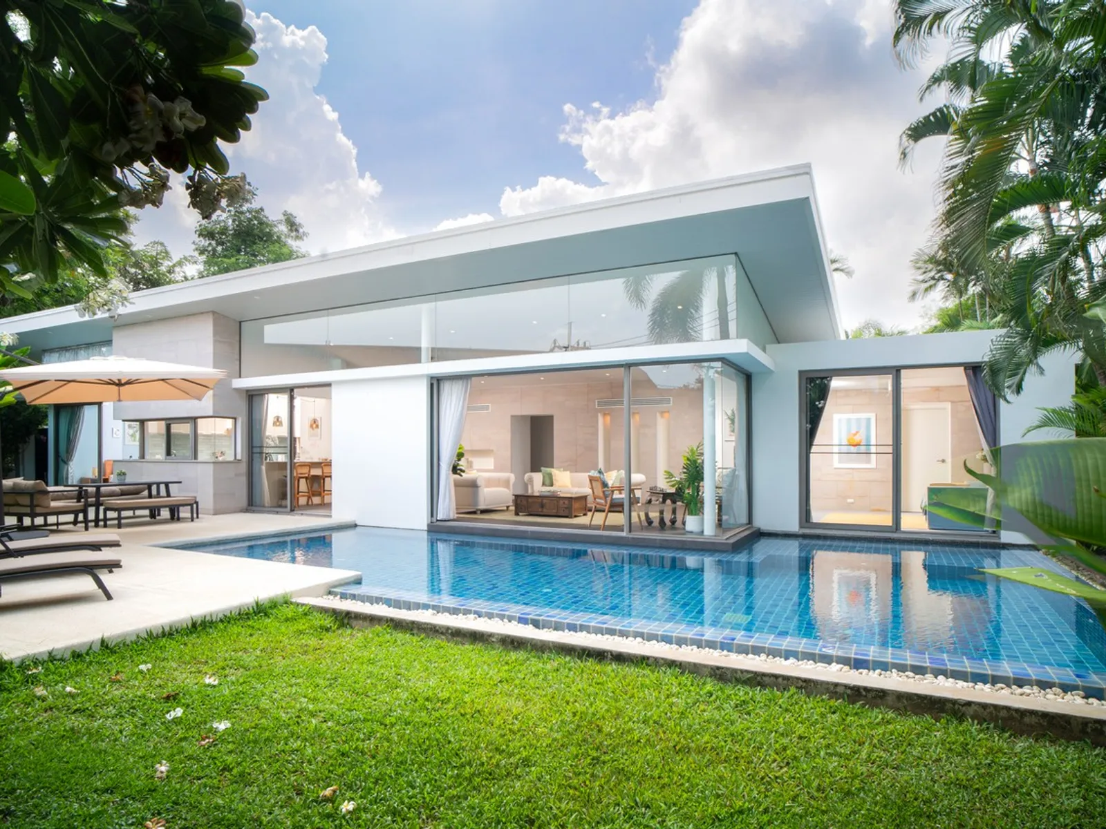 Luna Villas, 3-Bedroom Pool Villa for Rent, Layan - Layan, Phuket - Photo 1