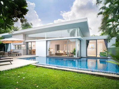 Luna Villas, 3-Bedroom Pool Villa for Rent, Layan - Layan, Phuket - Property for sale or rent in Phuket