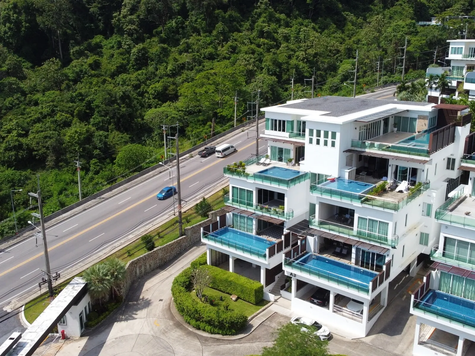 Kamala Falls, 3-Bedroom Sea View Pool Apartment for Rent, Kamala - Kamala, Phuket - Photo 2