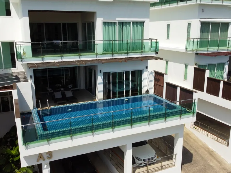 Kamala Falls, 3-Bedroom Sea View Pool Apartment for Rent, Kamala - Kamala, Phuket - Main photo