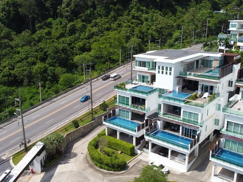 Kamala Falls, 3-Bedroom Sea View Pool Apartment for Rent, Kamala - Kamala, Phuket - Main photo