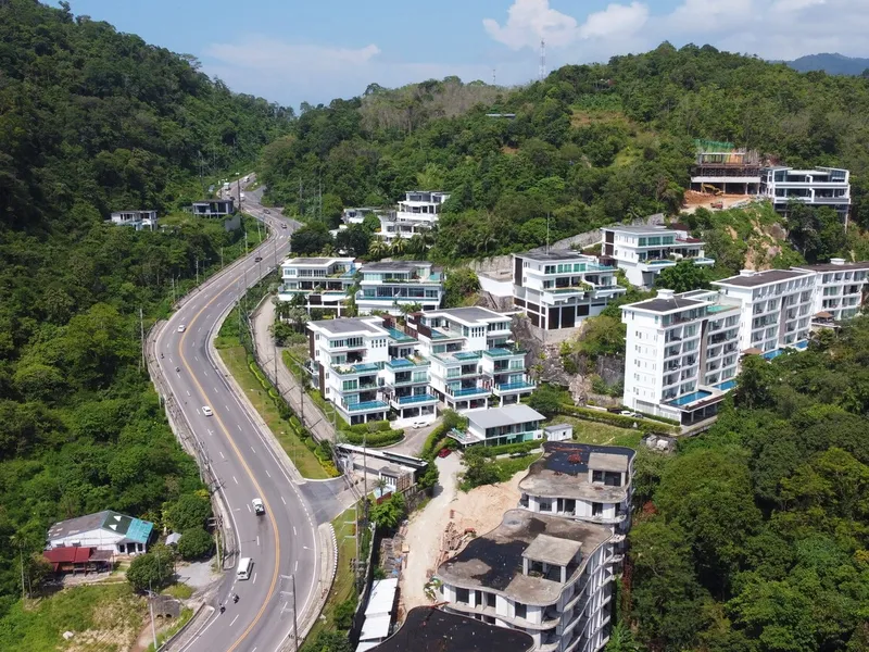 Kamala Falls, 3-Bedroom Sea View Pool Apartment for Rent, Kamala - Kamala, Phuket - Main photo
