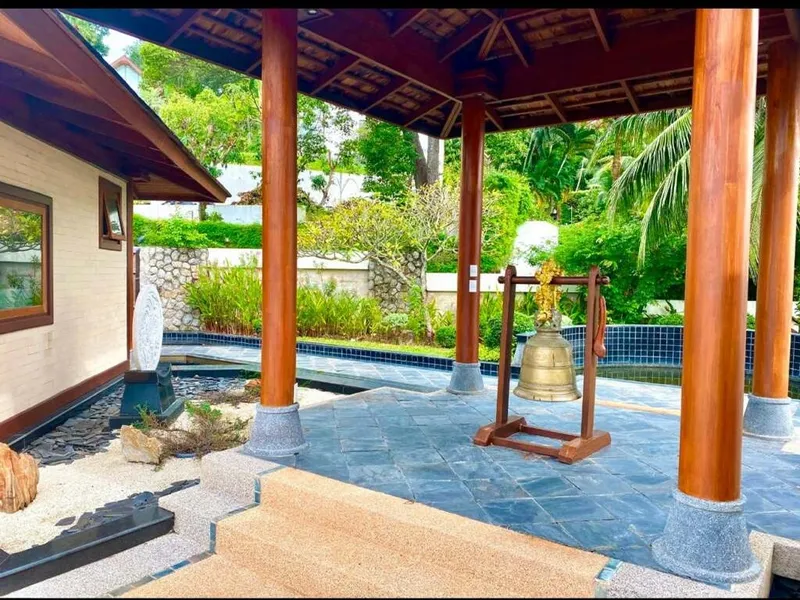 Продается вилла в тайском стиле с 8 спальнями и видом на море, пляж Сурин - Surin Beach, Phuket - Главное фото