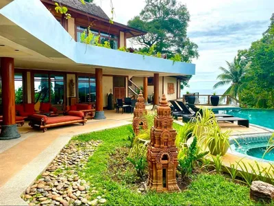 Продается вилла в тайском стиле с 8 спальнями и видом на море, пляж Сурин - Surin Beach, Phuket - Фото 15