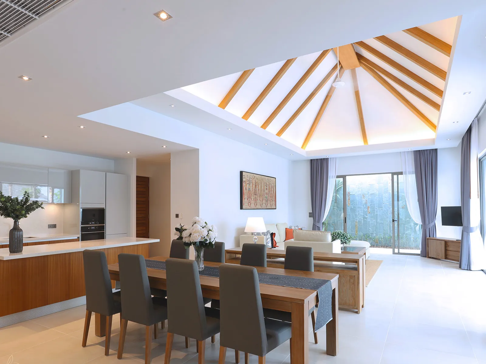 Anchan Hills, 4-Bedroom Balinese Villa for Rent, Cherng Talay - Cherng Talay, Phuket - Photo 3