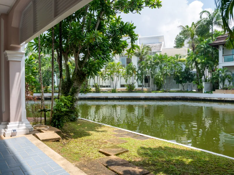 โบ๊ทลากูน ภูเก็ต: 3 ห้องนอน 3.5 ห้องน้ำ ทาวน์เฮาส์ริมน้ำ ให้เช่า - Boat Lagoon, Phuket - ภาพหลัก