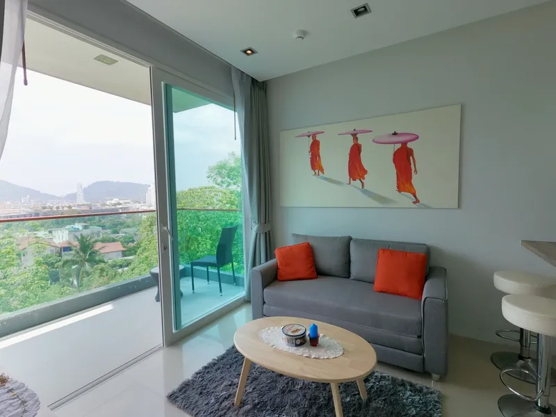 Emerald Terrace Patong, 1-Bedroom Sea View Corner Condo - Patong, Phuket - Main photo