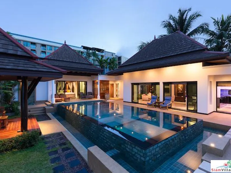Baan Thai Surin Garden, 3-Bedroom Pool Villa for Rent, Surin - Surin Beach, Phuket - Main photo