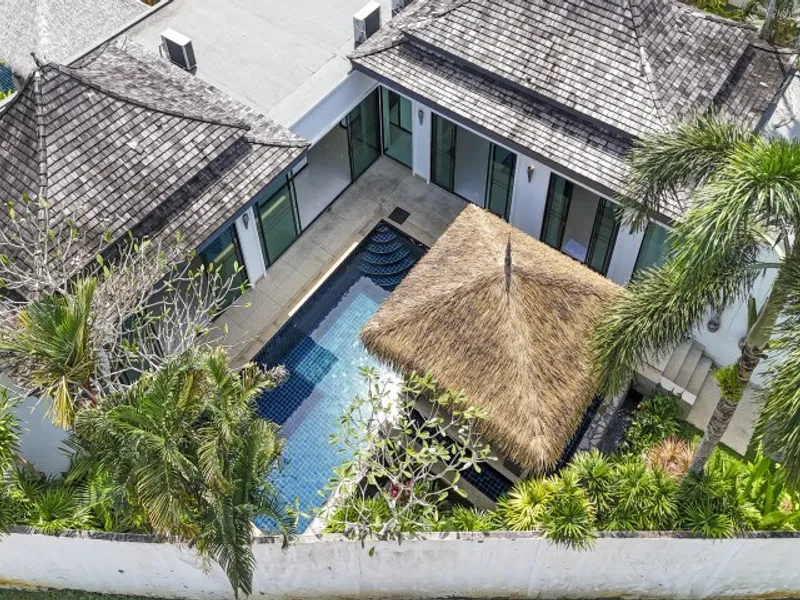 Balinese 3-Bedroom Pool Villa for Sale, Layan, Freehold - Layan, Phuket - Main photo