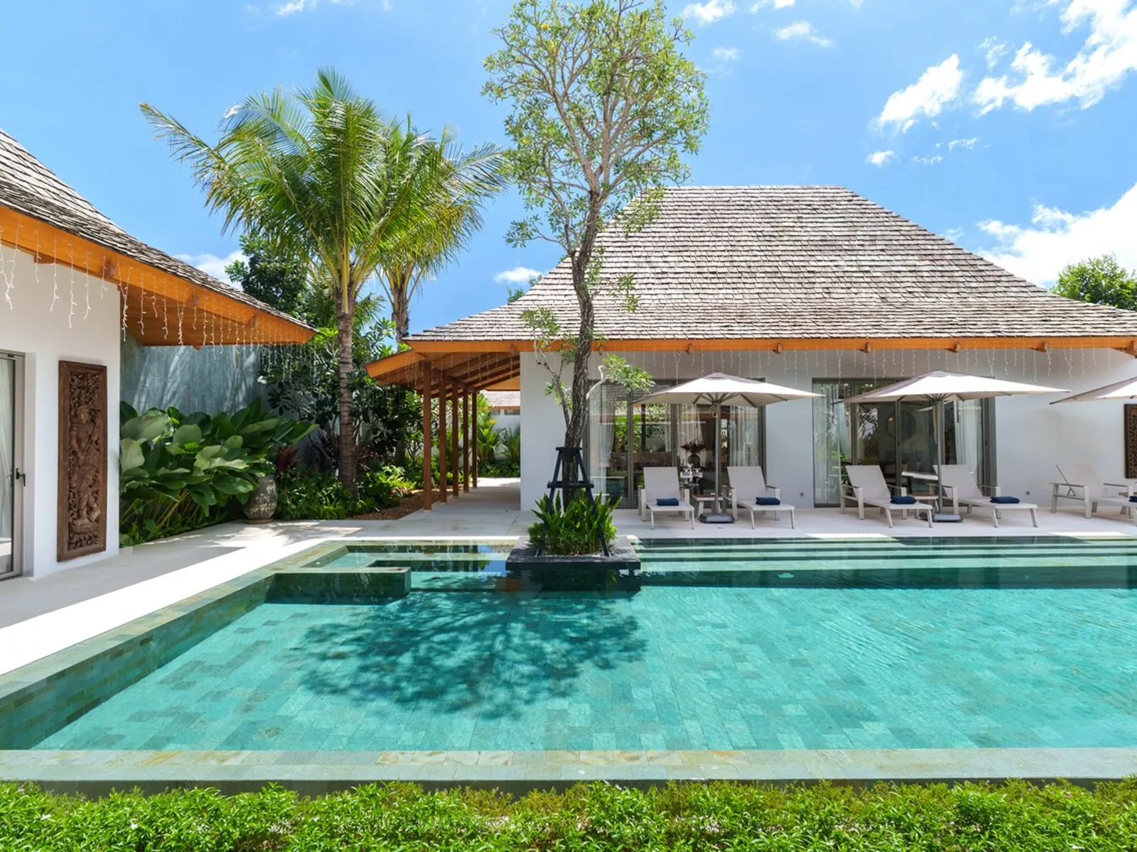 4-Bedroom Wellness Villa with Saltwater Pool for Rent, Thalang - Thalang, Phuket - Photo 2