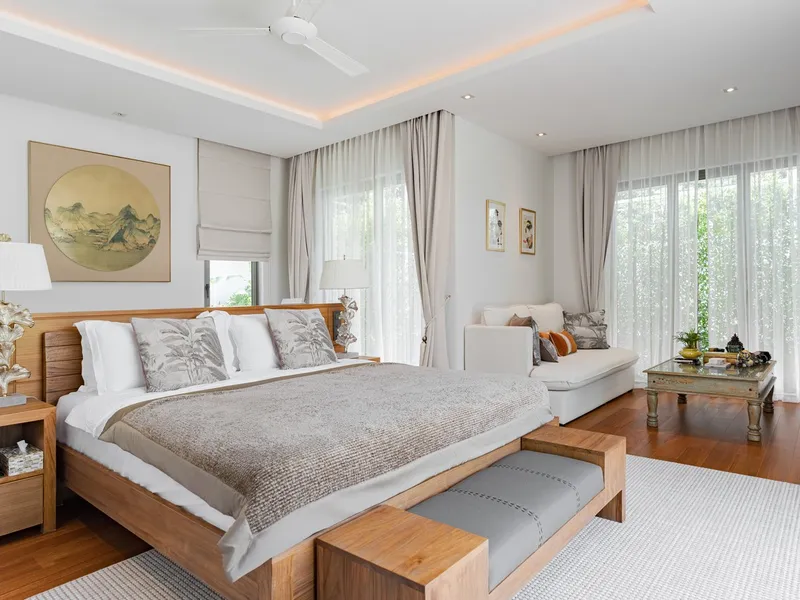 4-Bedroom Wellness Villa with Saltwater Pool for Rent, Thalang - Thalang, Phuket - Main photo