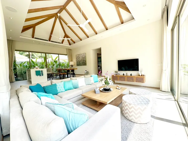Вилла Тричада, 3-спальная вилла с бассейном на продажу, Черенг Талай - Cherng Talay, Phuket - Главное фото