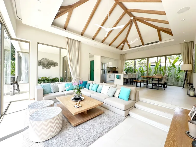 Вилла Тричада, 3-спальная вилла с бассейном на продажу, Черенг Талай - Cherng Talay, Phuket - Главное фото