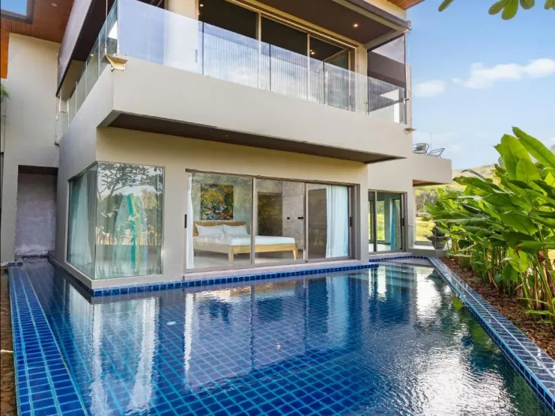 4-Bedroom Lakeview Pool Villa for Rent, Layan Beach - Layan, Phuket - Main photo