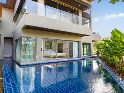 4-Bedroom Lakeview Pool Villa for Rent, Layan Beach - Layan, Phuket - Property for sale or rent in Phuket