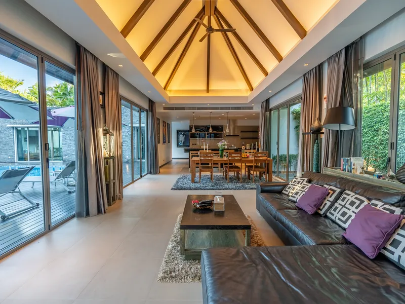 Вилла в балийском стиле с 4 спальнями, Анчан Флора, Лайан - Layan, Phuket - Главное фото
