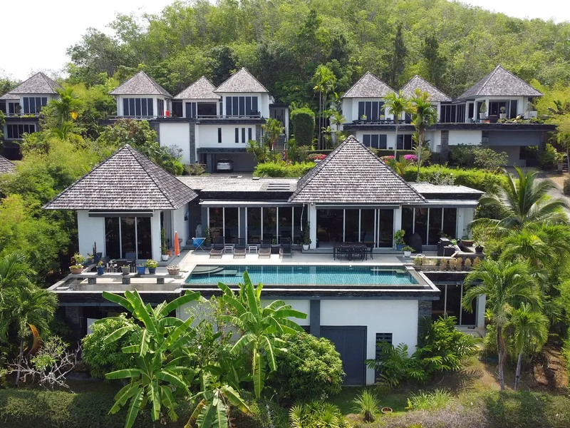 The Villas Overlooking Layan, 5-Bedroom Sea View Villa for Rent, Layan - Layan, Phuket - Main photo