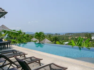 The Villas Overlooking Layan, 5-Bedroom Sea View Villa for Rent, Layan - Layan, Phuket - Property for sale or rent in Phuket