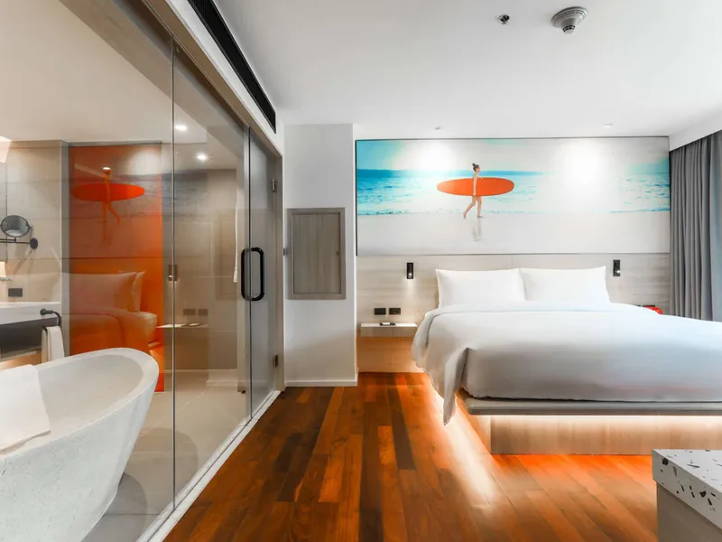 Studio de 64 m² à louer, Patong, à 5 min à pied de la plage. - Patong, Phuket - Photo principale
