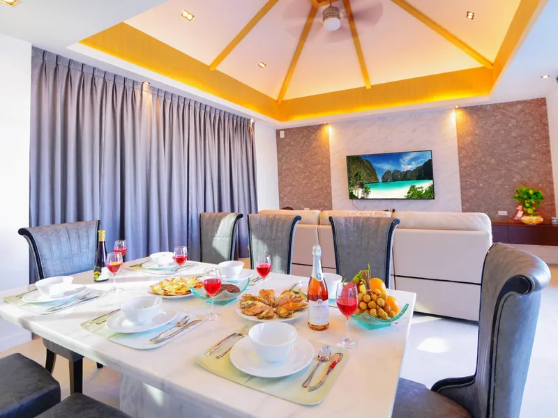 3-Bedroom Sea View Pool Villa for Rent, Rawai Saiyuan - Rawai, Phuket - Main photo