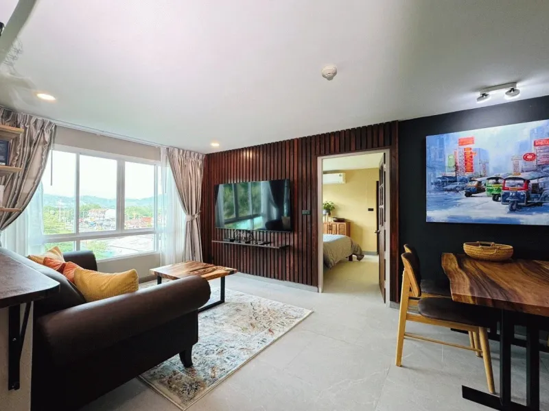 卡图现代两居室边套公寓出租 - Kathu, Phuket - 主图